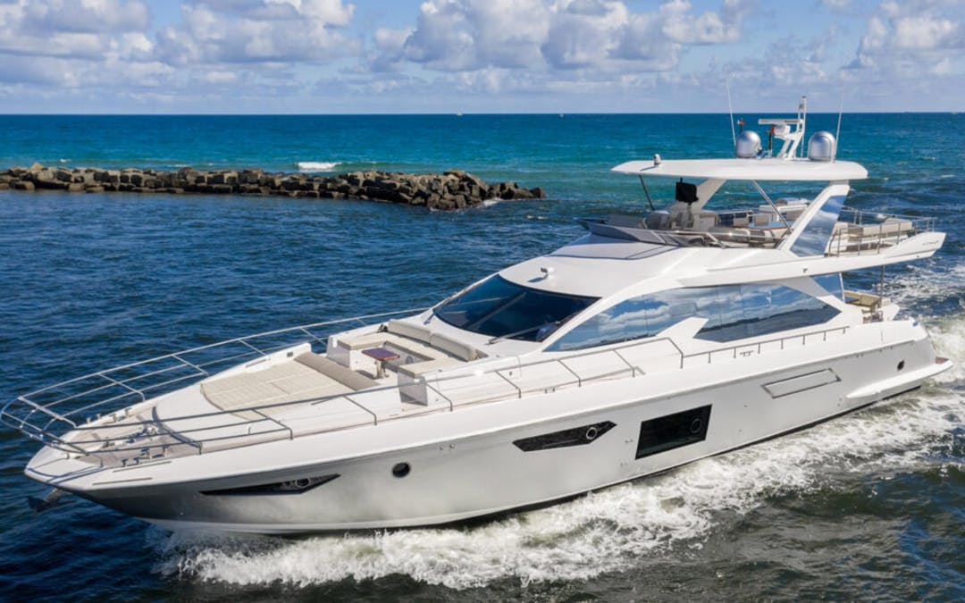 Elysium III - 2017 Azimut 72 luxury yacht for sale/ available for purchase