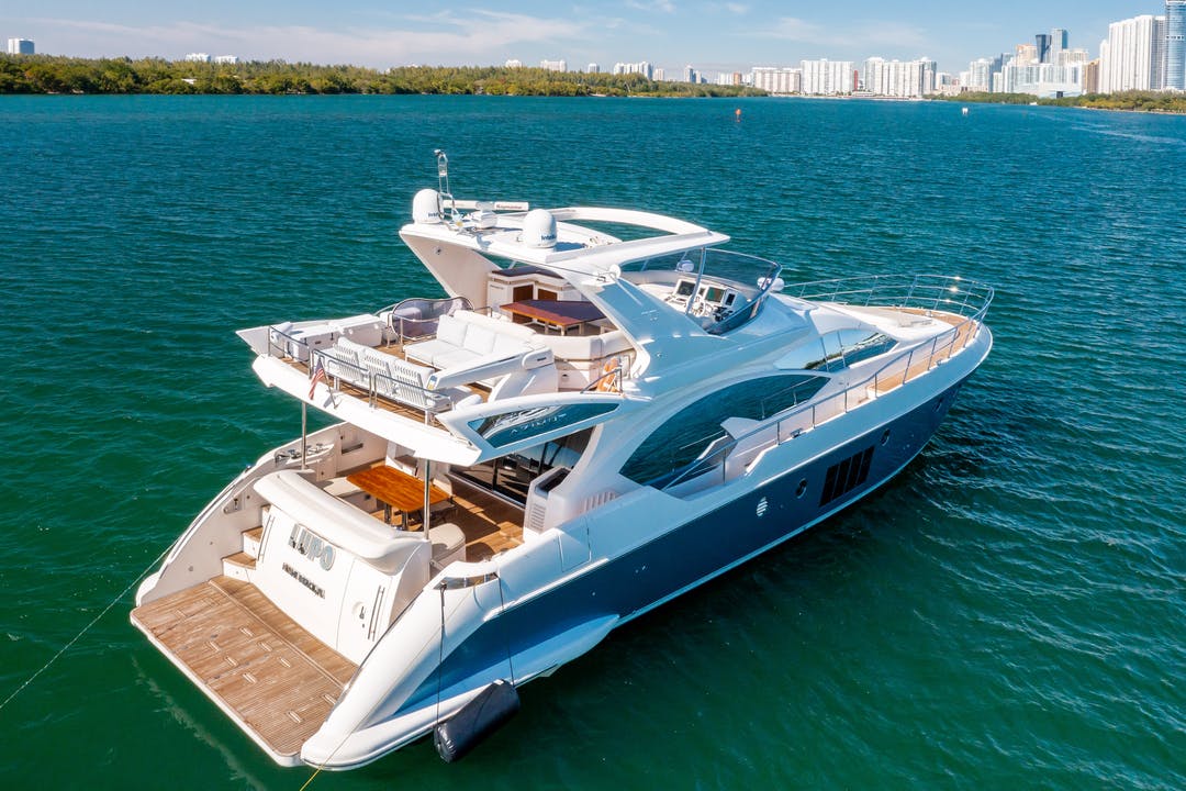 70' Azimut Flybridge - 2011 Azimut 70 luxury yacht for sale/ available for purchase