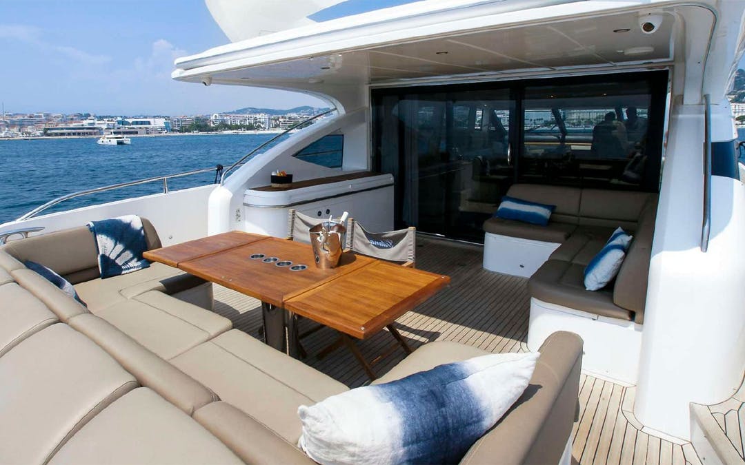 78 Princess luxury charter yacht - Cannes, France