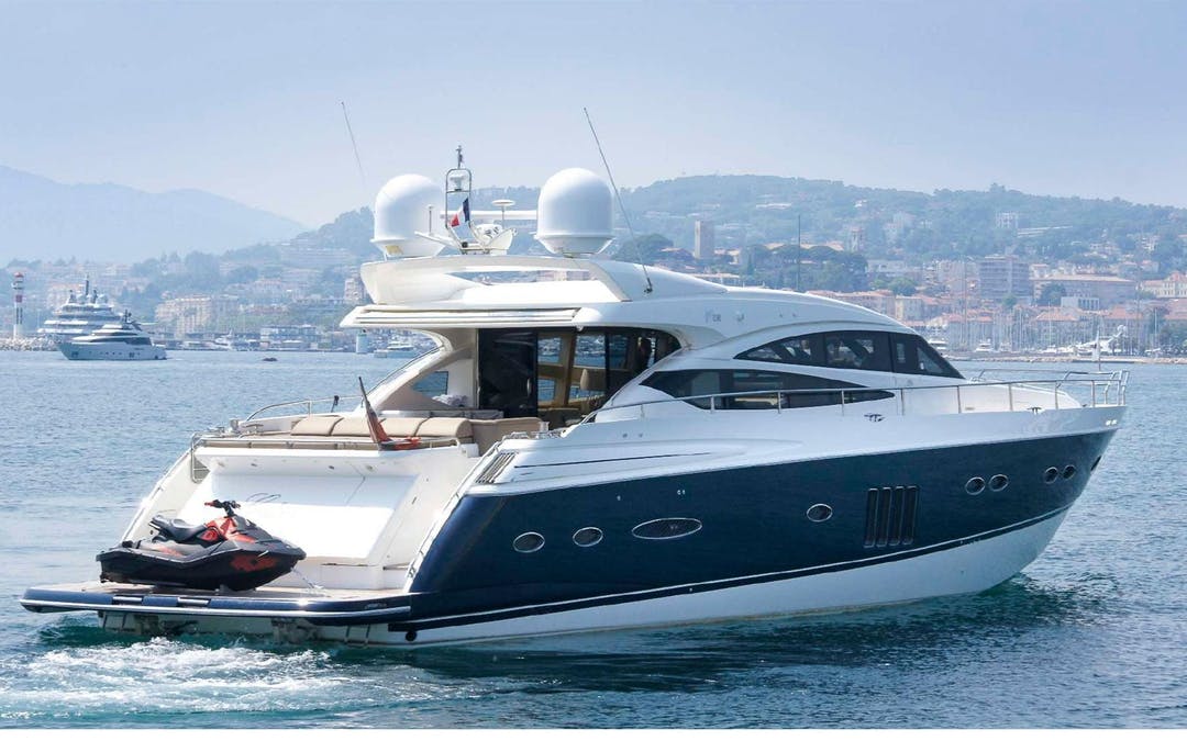 78 Princess luxury charter yacht - Cannes, France