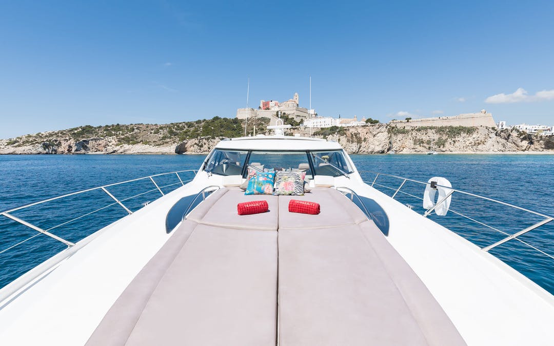 68 Sunseeker Predator luxury charter yacht - Botafoc Ibiza, Av. de Juan Carlos I, 07800 Ibiza, Balearic Islands, Spain