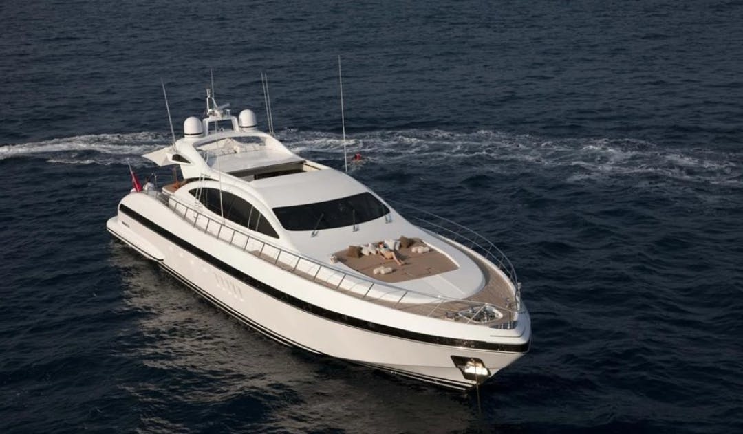 92 Mangusta luxury charter yacht - Cannes, France