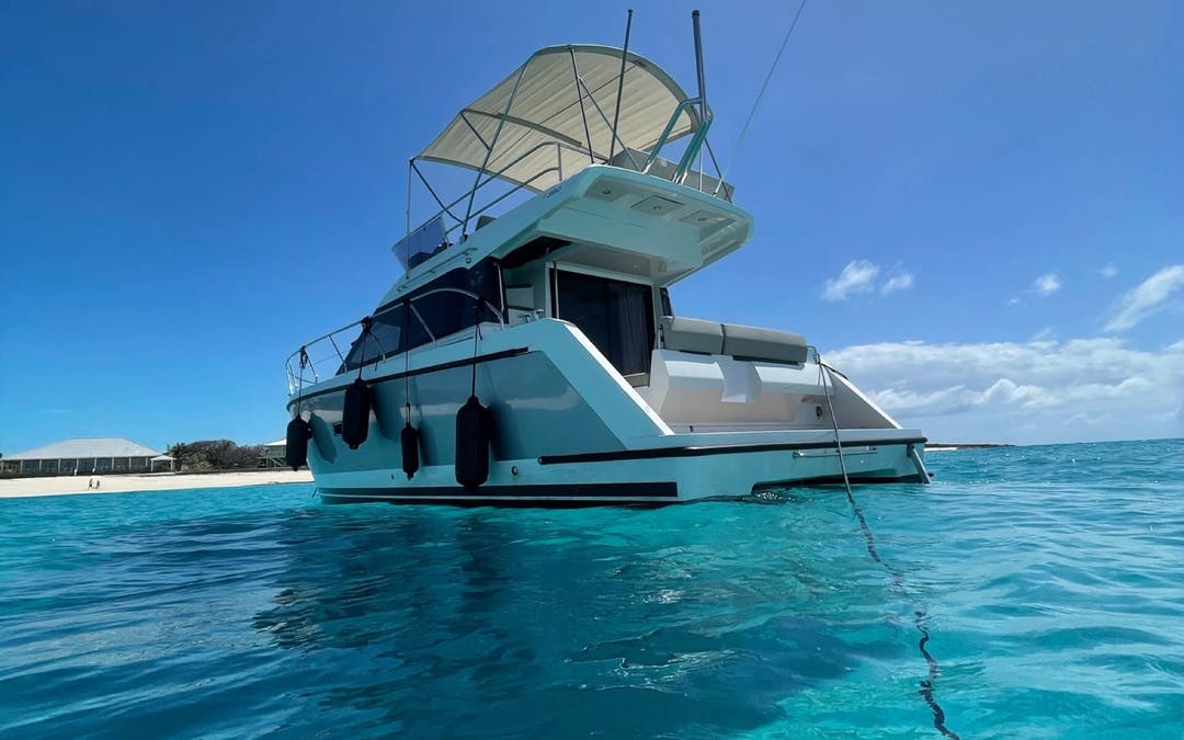 38 Sealine luxury charter yacht - Rickenbacker Marina, Rickenbacker Causeway, Miami, FL, USA