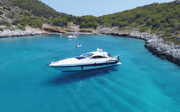 67 Pershing luxury charter yacht - Nammos Mykonos, Mykonos, Greece