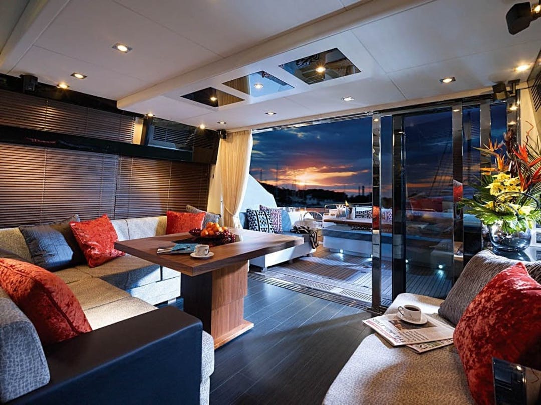 64 Sunseeker luxury charter yacht - Juan-les-Pins, Antibes, France