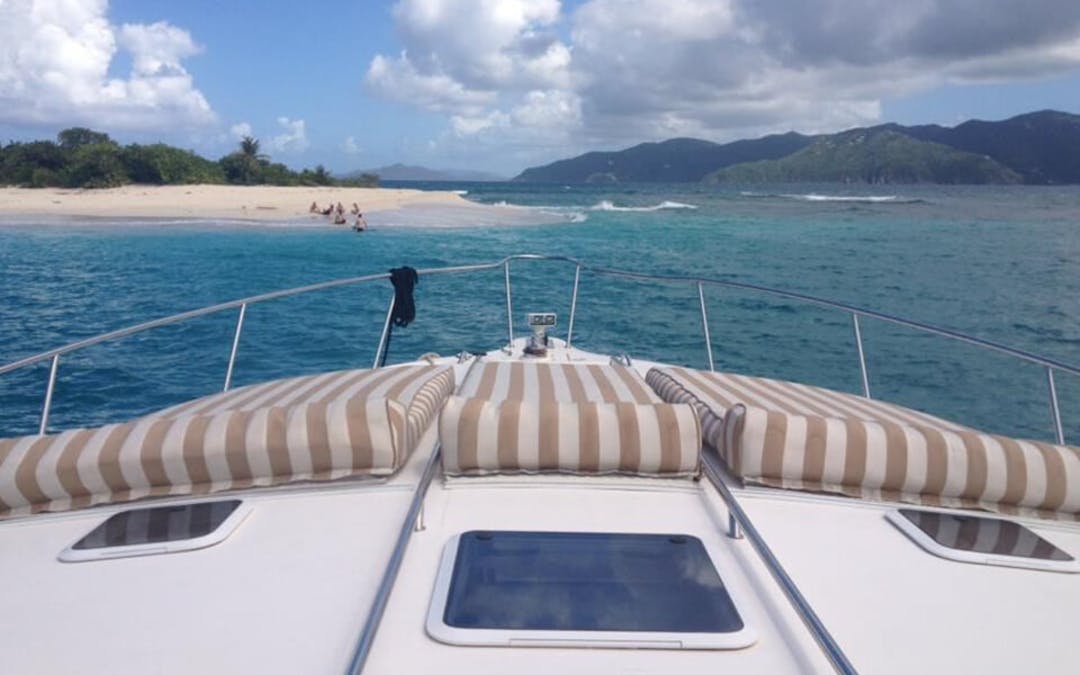 52 Sea Ray luxury charter yacht - Saga Haven Marina, St. Thomas, USVI