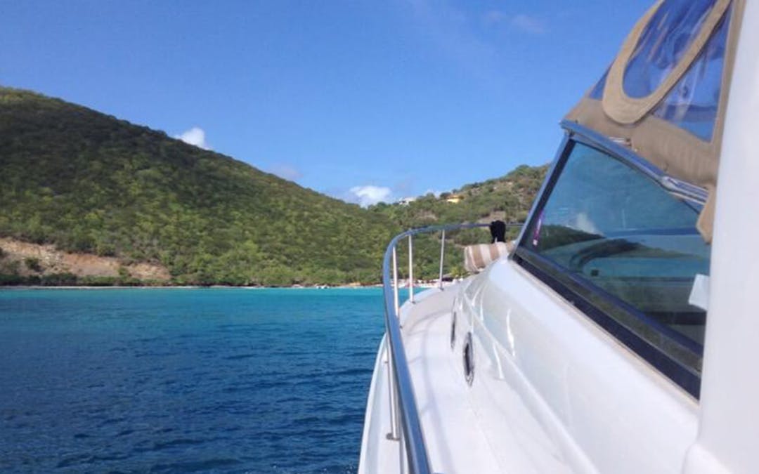 52 Sea Ray luxury charter yacht - Saga Haven Marina, St. Thomas, USVI