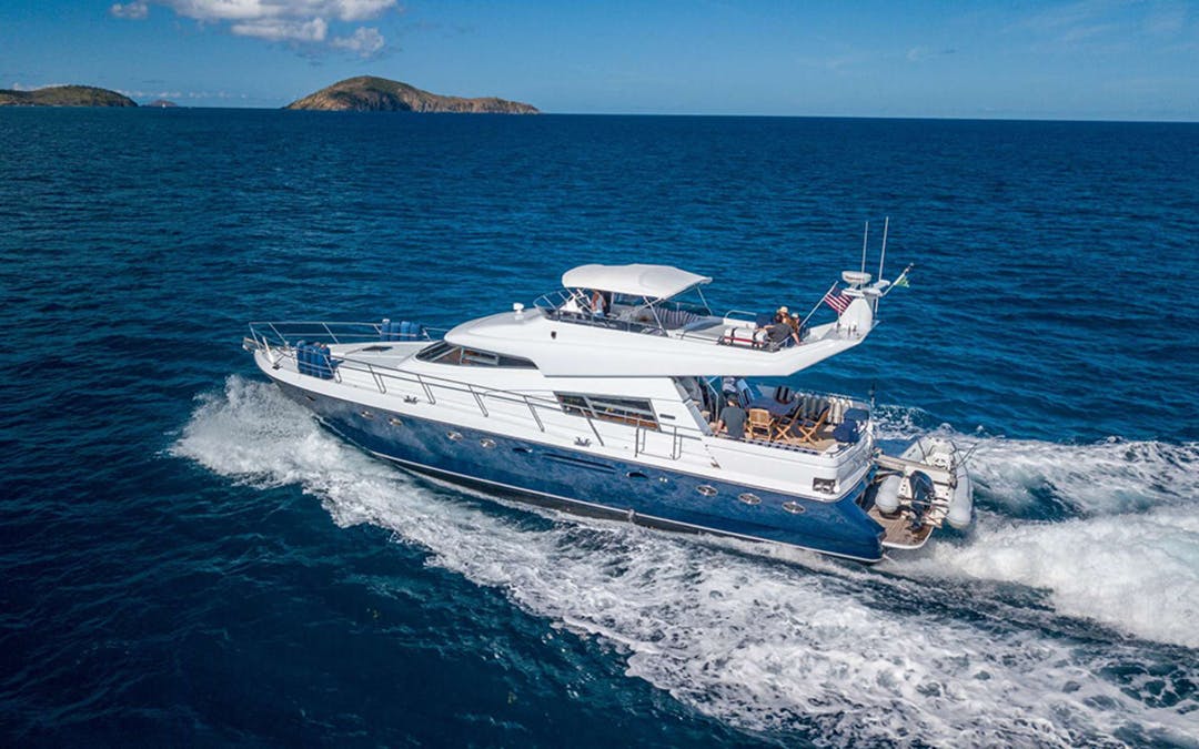 65 Johonson luxury charter yacht - Red Hook, St. Thomas, USVI