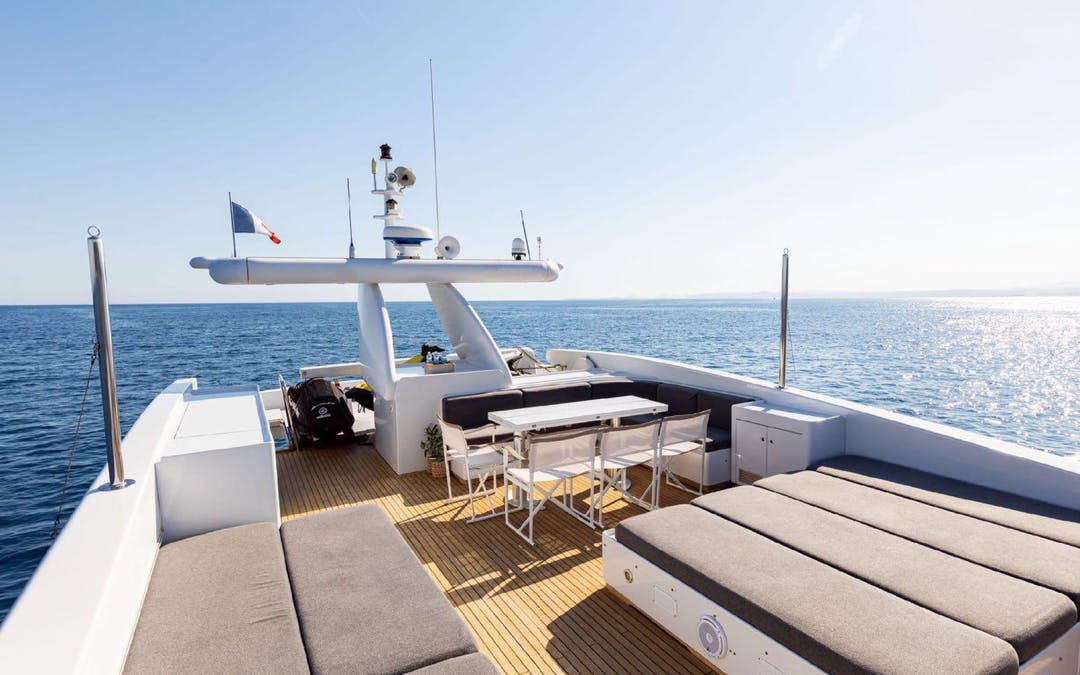 95 Mondomarine luxury charter yacht - Antibes, France