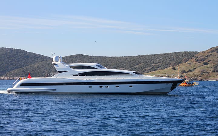 106 Overmarine luxury charter yacht - Bodrum, Muğla Province, Turkey