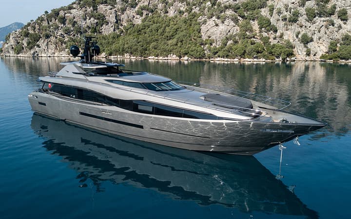 124 FX Yachts luxury charter yacht - Bodrum, Muğla Province, Turkey