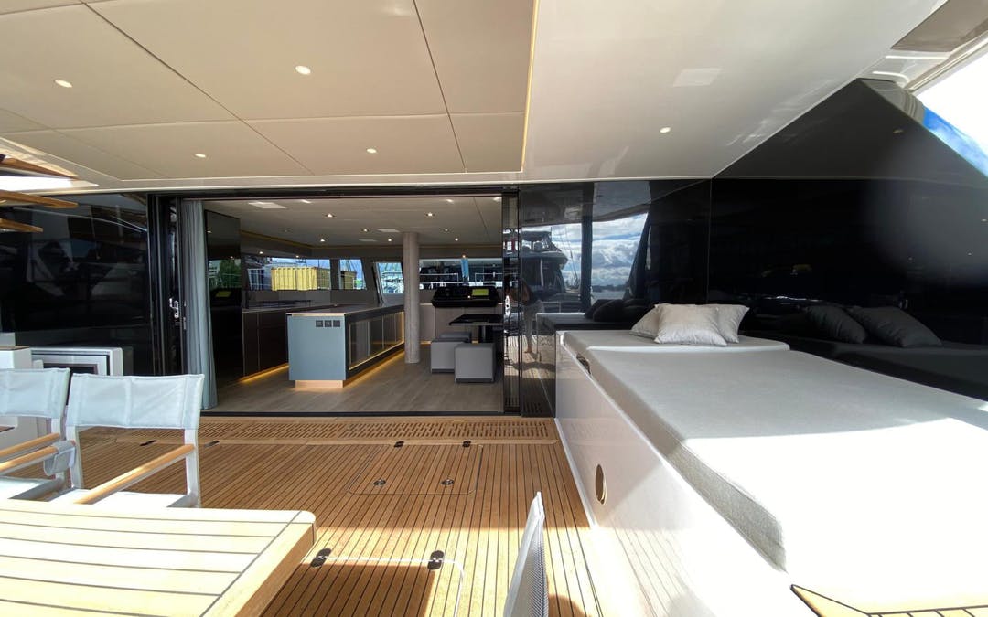 60 Sunreef luxury charter yacht - Puerto de Palma de Mallorca, Spain
