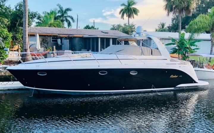 44 Rinker luxury charter yacht - Esplanade Park, SW 2nd St, Fort Lauderdale, FL 33312, USA