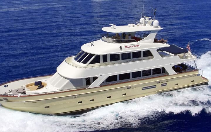87 President Yachts luxury charter yacht - Newport, RI, USA