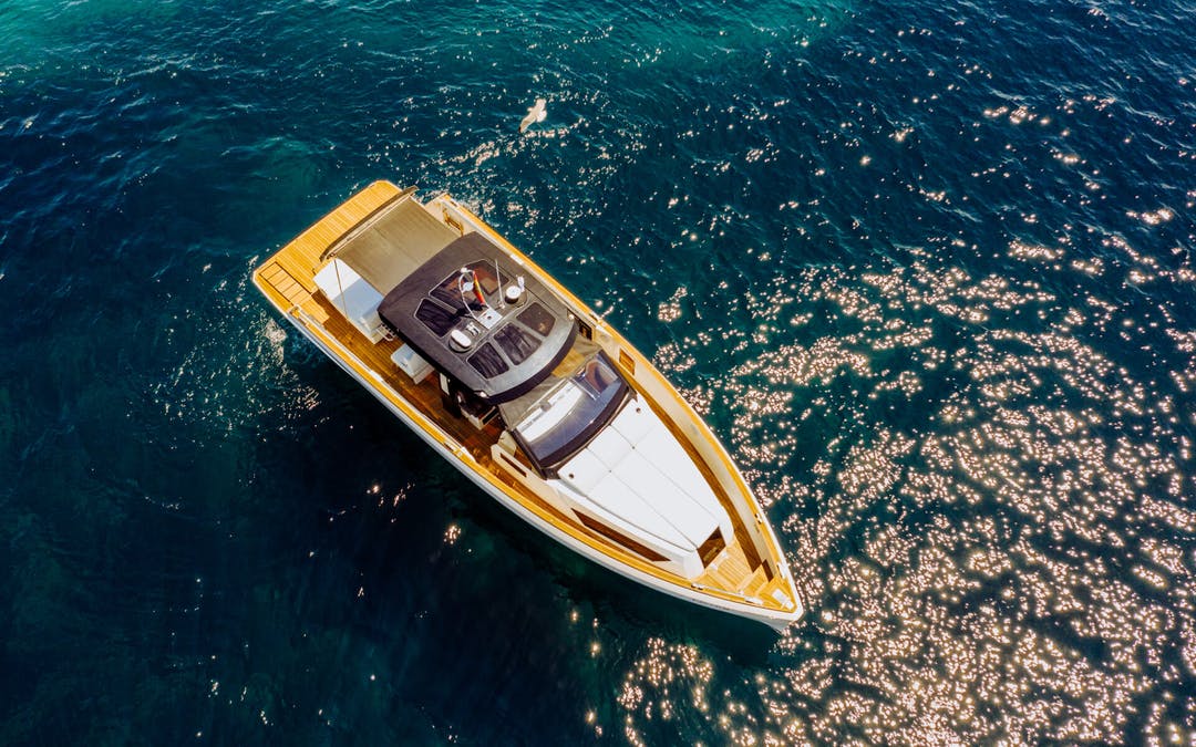 44 Fjord luxury charter yacht - Botafoc Ibiza, Av. de Juan Carlos I, 07800 Ibiza, Balearic Islands, Spain