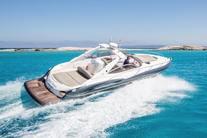 40 Sunseeker luxury charter yacht - Marina Botafoch, Ibiza, Spain
