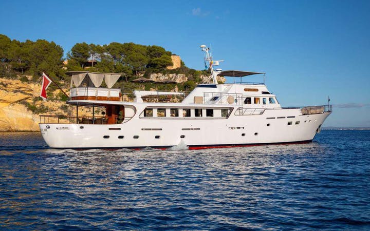 109 Benetti luxury charter yacht - Puerto de Palma de Mallorca, Spain