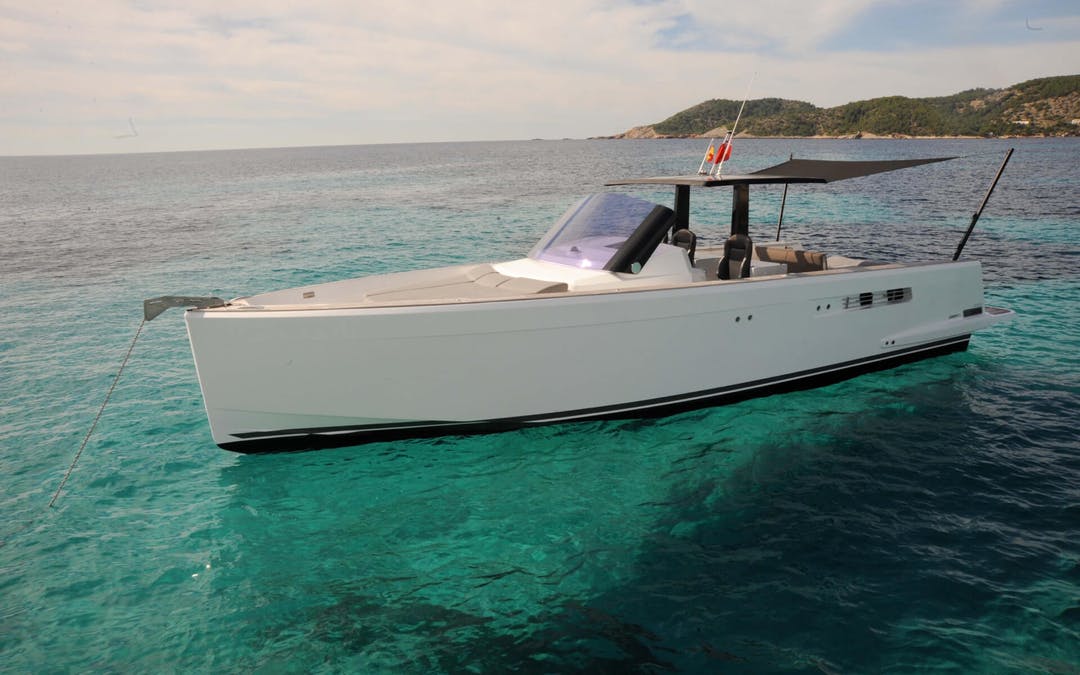 40 Fjord luxury charter yacht - Botafoc Ibiza, Av. de Juan Carlos I, 07800 Ibiza, Balearic Islands, Spain