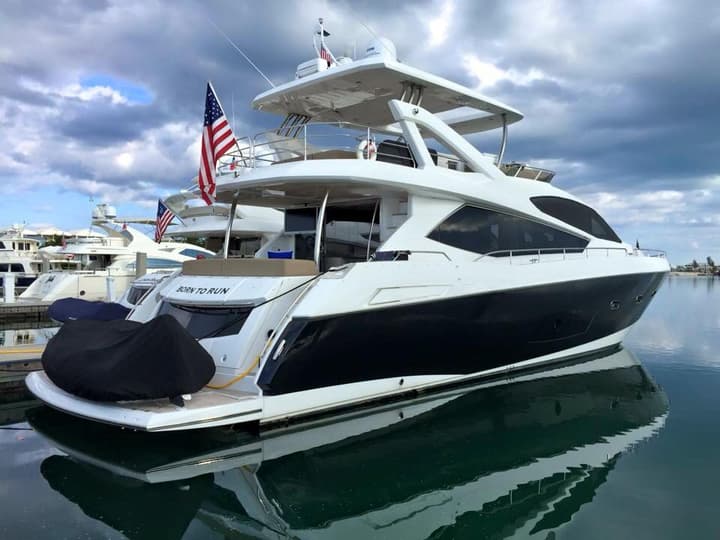 73 Sunseeker luxury charter yacht - Newport Yachting Center, Commercial Wharf, Newport, RI, United States